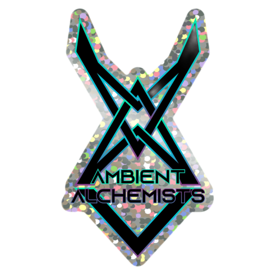 Ambient Alchemists Laptop Sticker & Button - Image 3